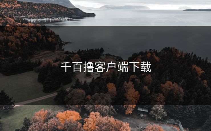 千百撸客户端下载