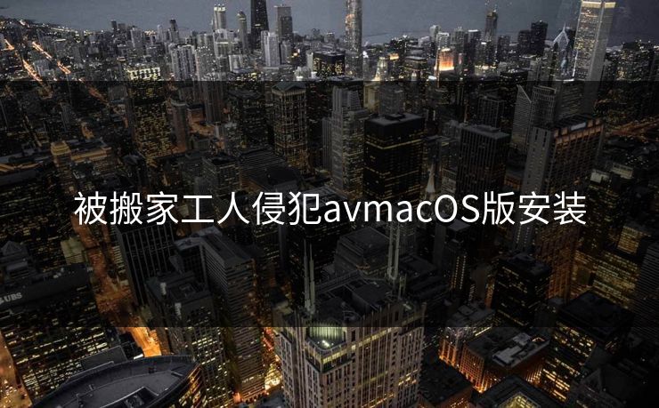 被搬家工人侵犯avmacOS版安装